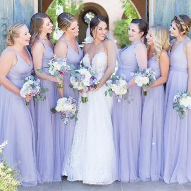 Lilac Bridesmaid Dress Wedding Dress Infinity Dress Made To, 42% OFF