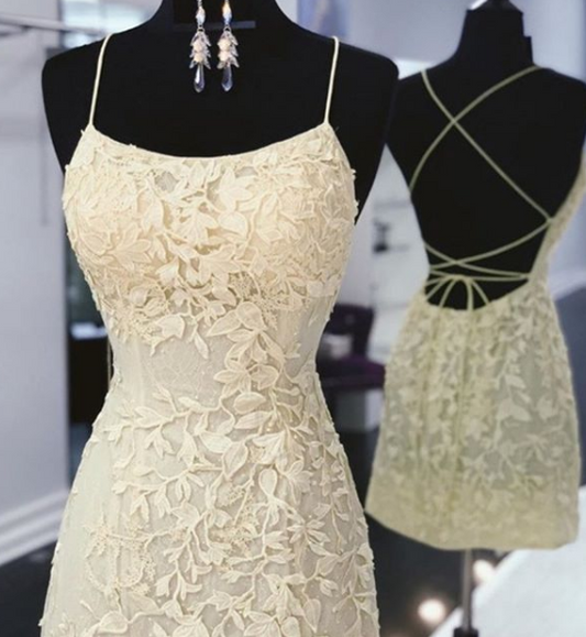Homecoming Dress with Applique and Beading , Popular Short Prom Dress ,School Back Dress PDH0075