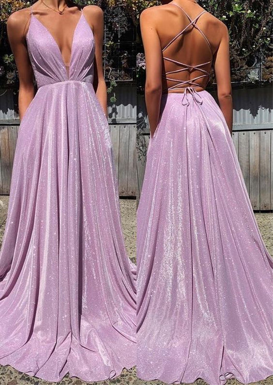 Sexy Sparkly Long Prom Dresses PDP0664