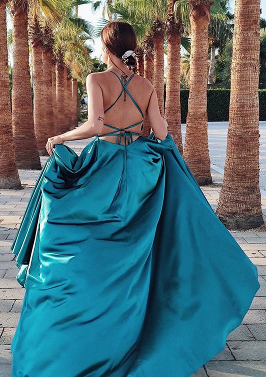 2023 New Style Prom Dresses Long, Simple Party Dresses BP839