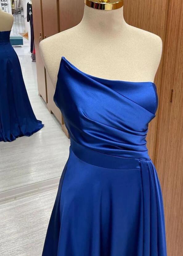 2023 Royal Blue Long Prom Dress,Homecoming Dresses,BP882