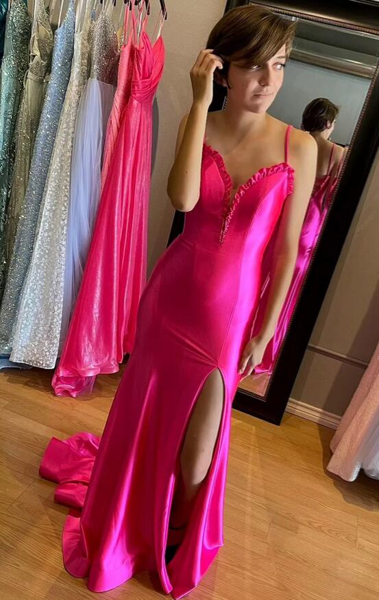 2024 Long Prom Dresses with Slit BP1018