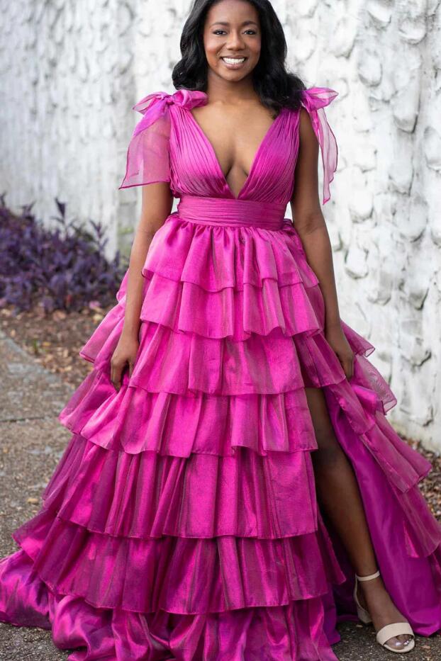 2024 Organza Ball Gown Long Prom Dress  BP1101