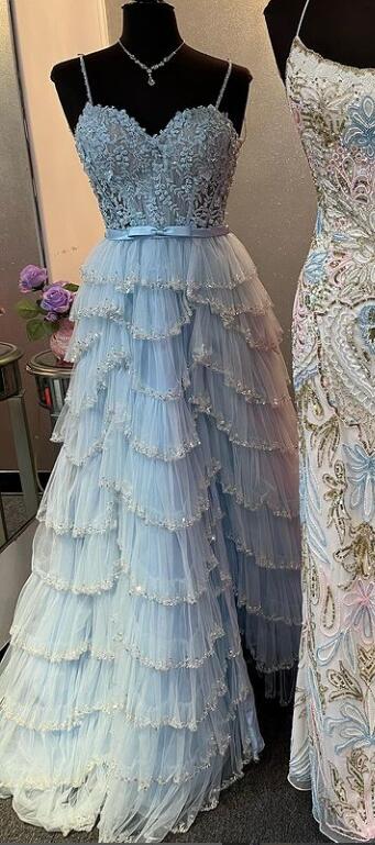2023 Lace Long Prom Dress,Lace Wedding Dress BP888