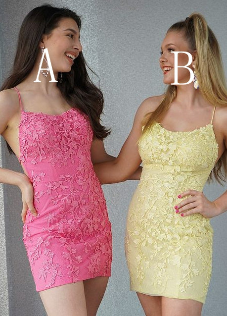 Sexy Homecoming Dresses with Appliques and Beading,Short Prom Dresses,Dance Dress BP385