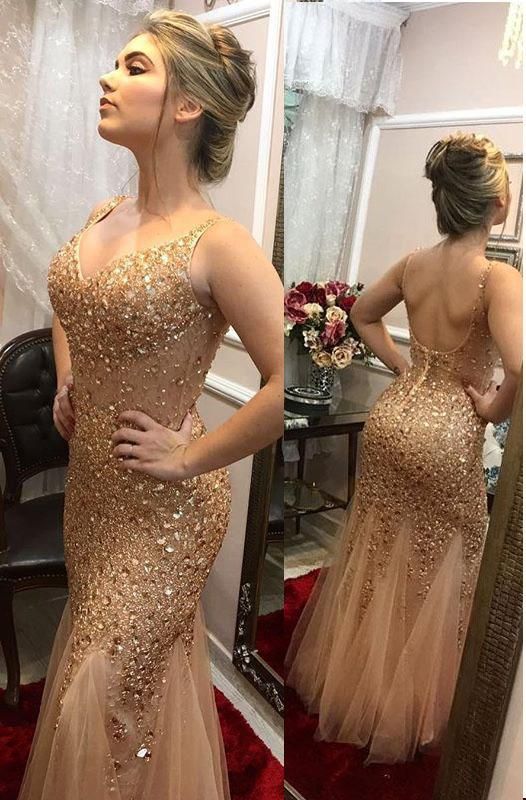 Sexy Long Prom Dress with Beading, Popular Sweet 16 Dress ,Fashion Wedding Party Dress PDP0093