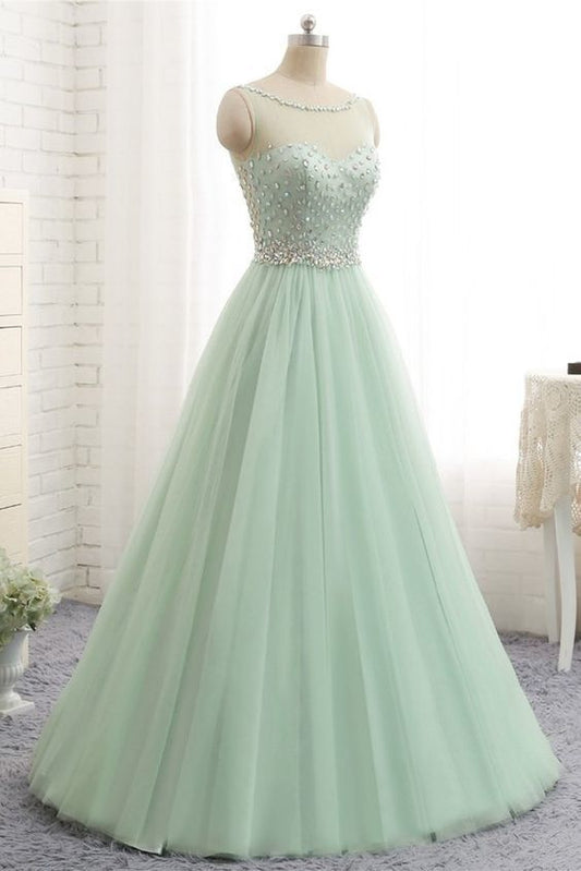 Prom Dresses with Beading , Sweet 16 Quinceanera Dress ,Fashion School Dance Dress Formal Dress PDP0675