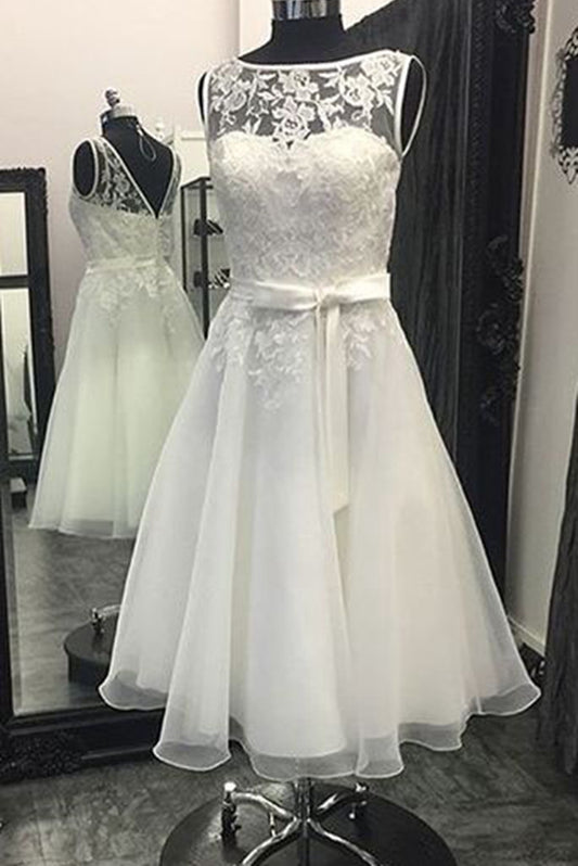 Short Wedding Dresses,Fashion Custom made Reception Bridal Dress,PDW088