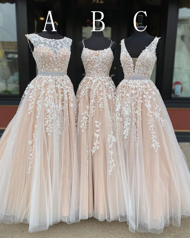 Long Prom Dresses with Applique and Beading,8th Graduation Dress School Dance Winter Formal Dress,BP189