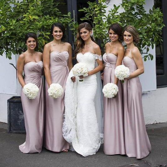 Simple Bridesmaid Dresses,Cheap Custom Made Wedding Formal Dresses,PDB042