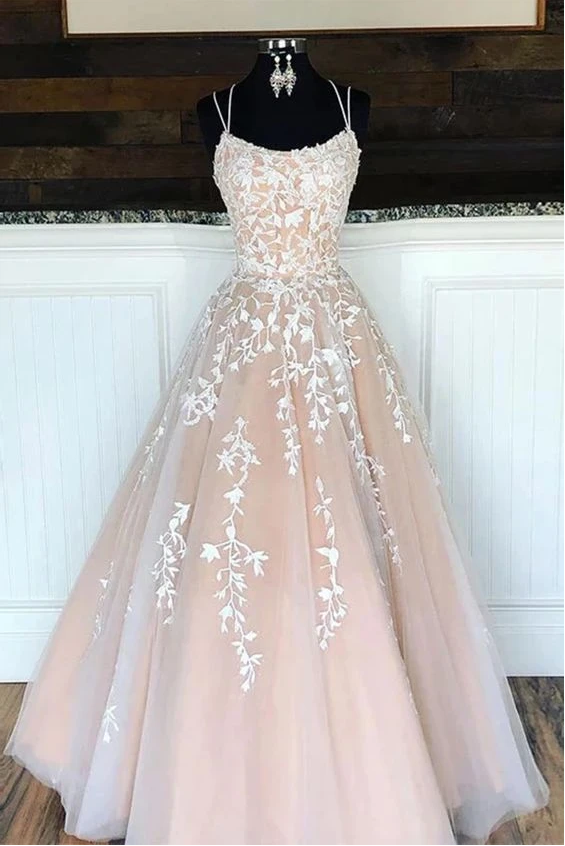 New Prom Dresses with Appliques and Beading Long Prom Dress Fashion Sc –  PromDressForGirl