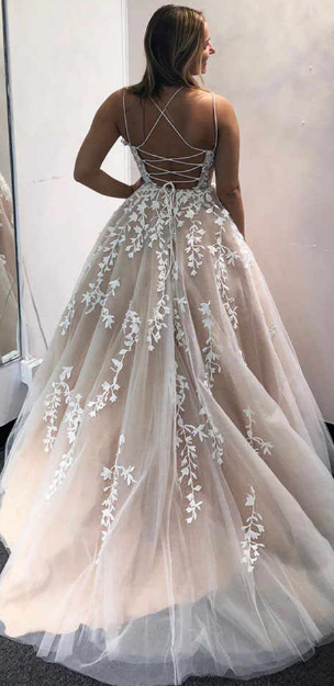 New Prom Dresses with Appliques and Beading Long Prom Dress Fashion School Dance Dress Winter Formal Dress PDP0609