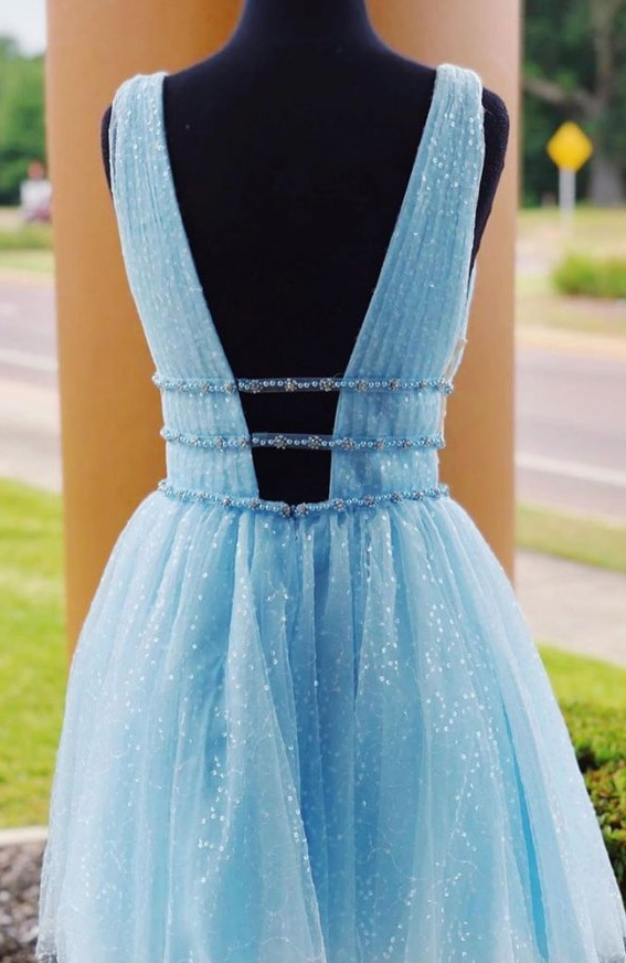 Sparkly Homecoming Dress , Popular Short Prom Dress ,Fashion Dancel Dress PDH0030