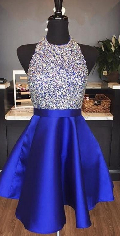 Homecoming Dress with Beading , Short Prom Dresses ,Fashion Dancel Dress PDH0033