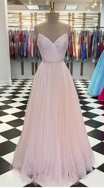 Sparkly Prom Dresses , Long Prom Dress ,Fashion School Dance Dress Formal Dress PDP0701
