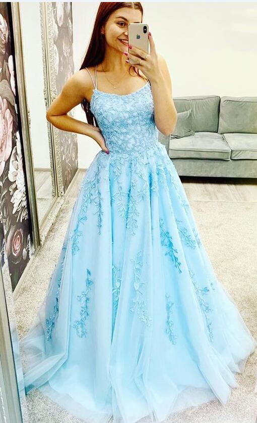 Long Prom Dress with Appliques and Beading, School Dance Dresses ,Fashion Winter Formal Dress PPS009