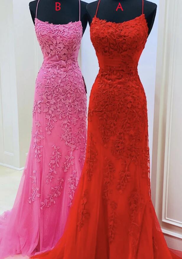 Mermaid Long Prom Dresses with Appliques and Beading, School Dance Dresses ,Fashion Winter Formal Dress PPS042
