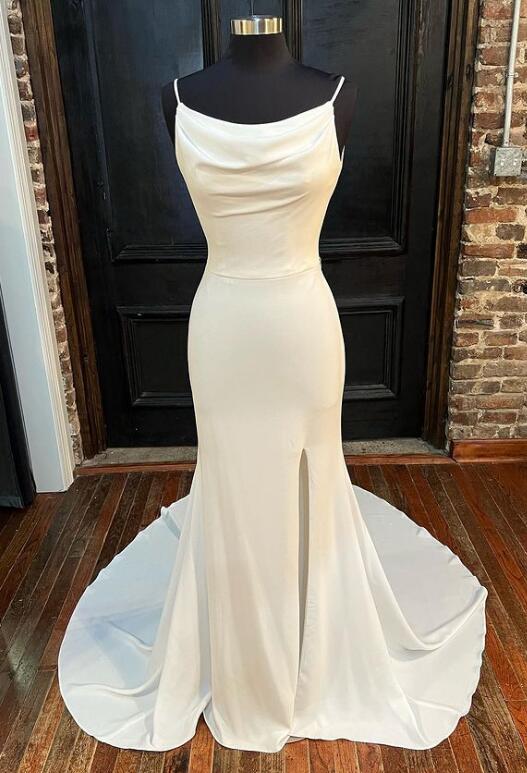Sexy Open Back Wedding Dress,Fashion Custom made Bridal Dress PDW153