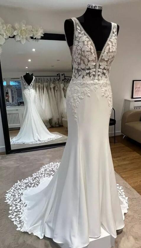 Sexy Mermaid Wedding Dress,Fashion Custom made Bridal Dress PDW158