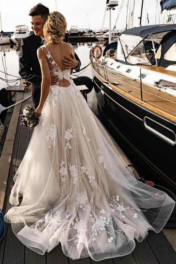 Fashion Wedding Dress,Custom made Bridal Dress PDW163
