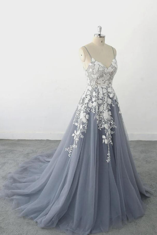 2023 Wedding Dress,Long Bridal Dress PDW169