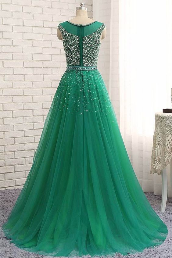 Prom Dresses with Beading ,Long Prom Dress , Sweet 16 Quinceanera Dress PDP0662